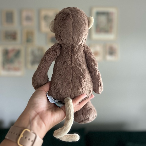 Jellycat Bashful Monkey - Authentic & BNWT!🐒 - Picture 4 of 6